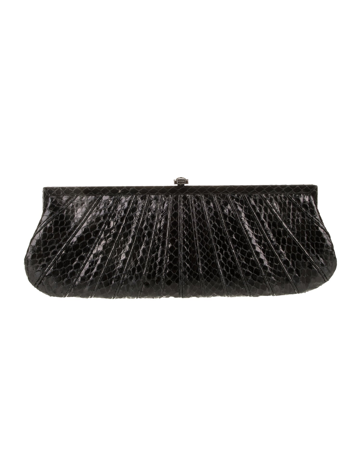 Kotur Embossed Leather Evening Bag